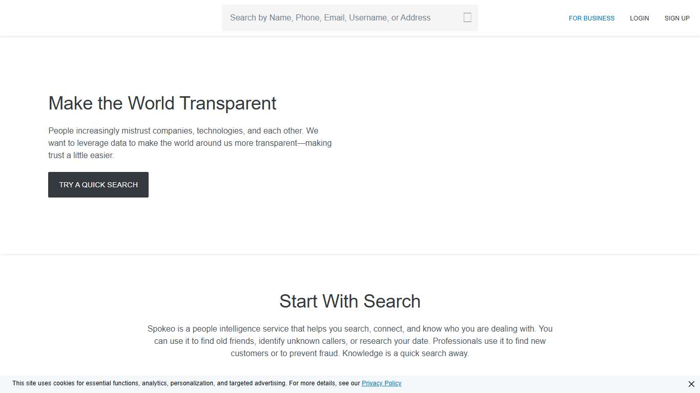 Spokeo | People Search | About Us